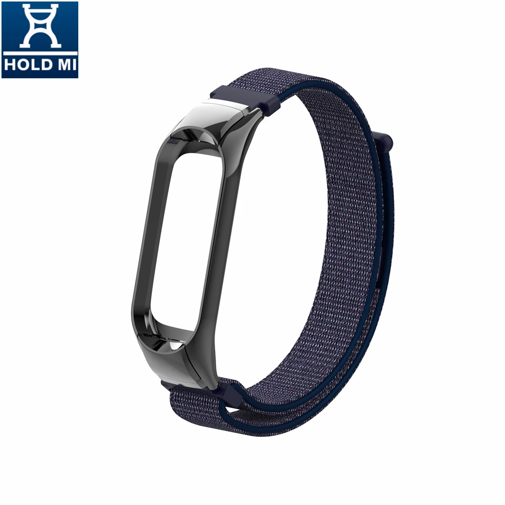 HOLDMI нейлоновый ремешок Mi band 3 умные аксессуары для Xiaomi Band сменный часов с