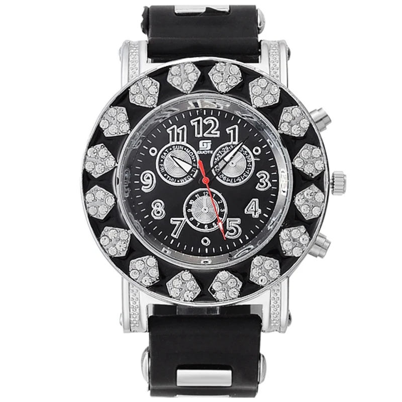 Часы Для женщин 52 мм творческий свет большой циферблат Алмазы наручные часы