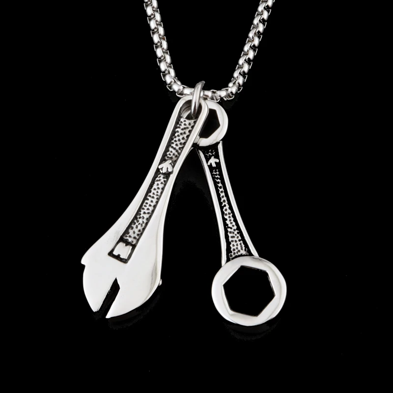 Goofan подвеска с ключом ожерелье из нержавеющей стали модные украшения для мужчин