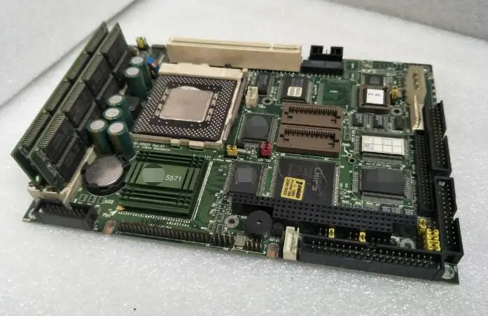 PCM-5862 Rev.A1 100% OK оригинальная материнская плата без вентилятора, стандартная Промышленная материнская плата, ПК/104 SBC PCI слот PC104 с процессором RAM