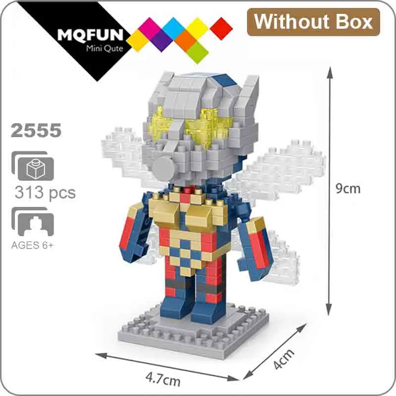2555 Without Box Wisehawk мини-блок супер герой Экшн фигурки Marvel Мститель Человек-паук Черная пантера Веном мини Строительный Блок игрушка для детей - Цвет: 2555 Without Box