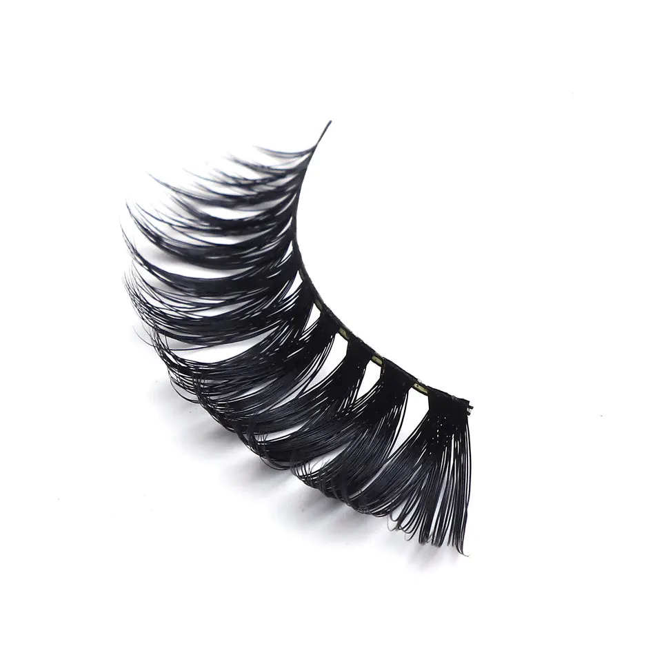 GXO BEAUTY 1 Pairs Mink Eyelashes Natural Long 3d False Lashes Hand Made Makeup Eyelash Extension -N1/82 | Красота и здоровье