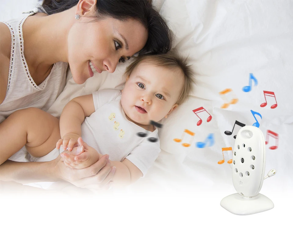 Видеоняня с камерой VB601 беспроводная камера видеонаблюдения для младенцев Няня