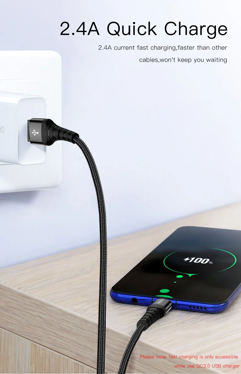 Yesido CA35 Реверсивный USB кабель Micro USB шнур быстрое зарядное устройство кабель для Xiaomi Redmi huawei зарядный провод Micro USB Кабель-адаптер
