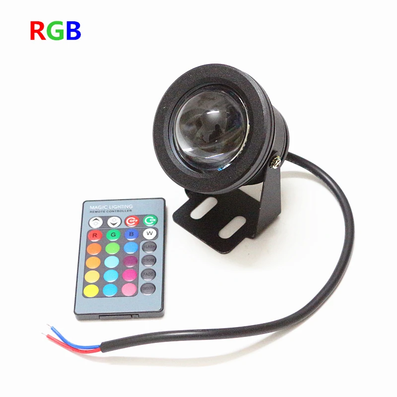 Светодиодный прожектор водонепроницаемый IP67 светодиодный 12 в пост. Тока 10 Вт|led