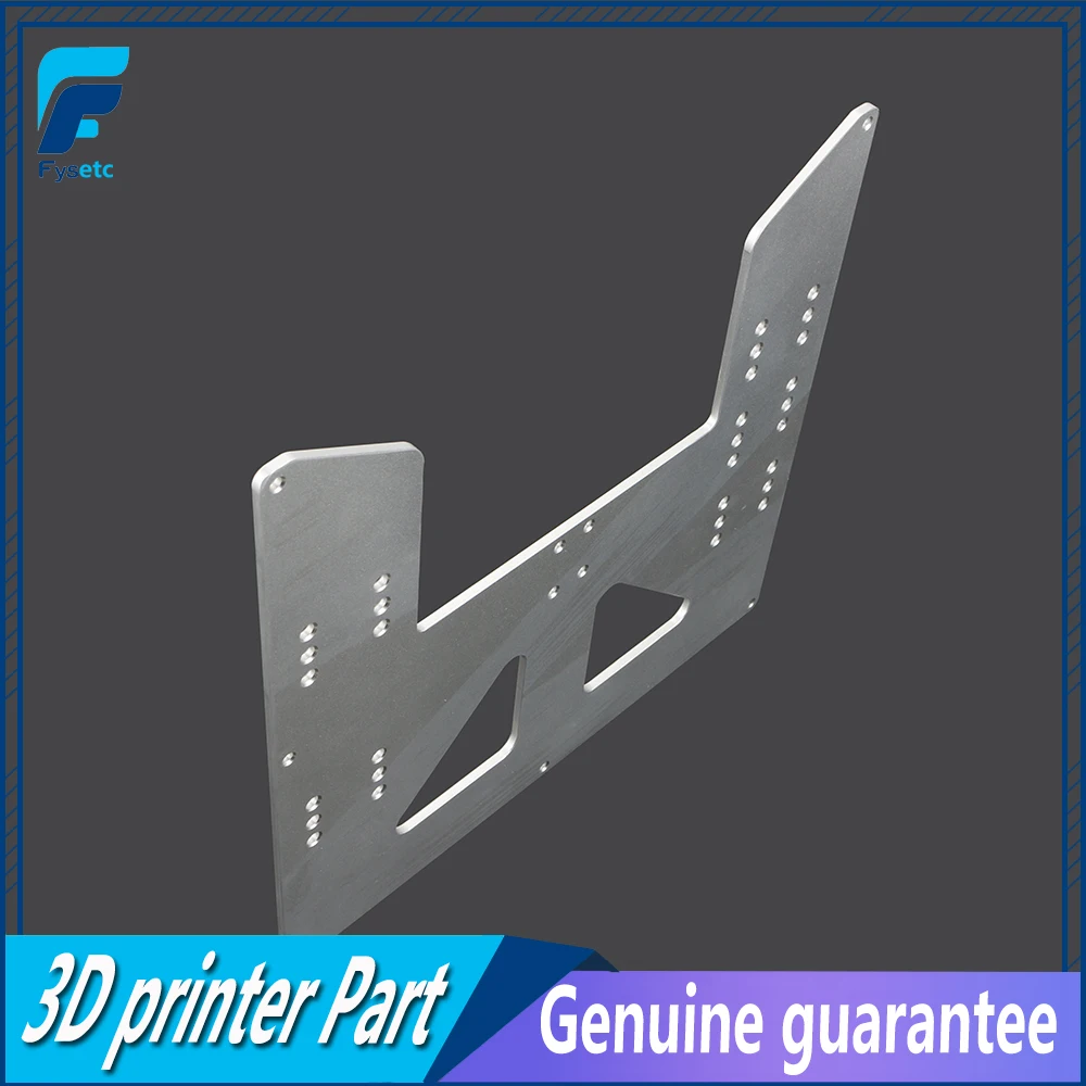 Prusa I3 Anet A8 A6 3D принтер обновление Y каретки анодированная алюминиевая пластина для