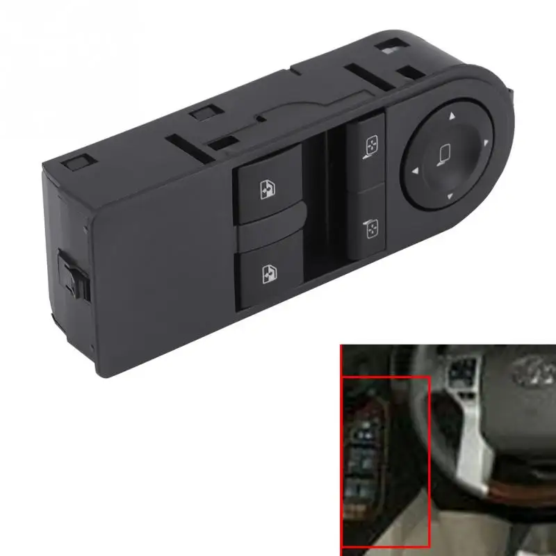 Electric Power Master Window Control Switch Button for Vauxhall Astra H MK5 2005-2010 Zafira B 2005-2012 13228706 | Автомобили и