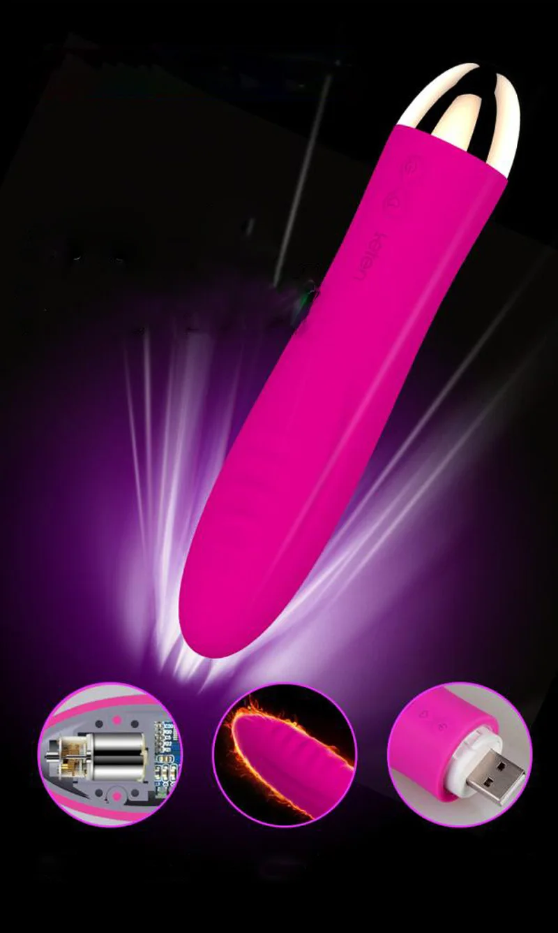 LETEN вибратор секс игрушки для женщин мощность мульти скорость перезаряжаемый