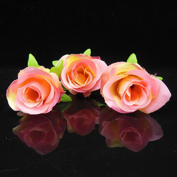 100 pcs High Quality Artificial Rose Flower Hair Clips Pins Wedding Party Woman Fascinator | Украшения и аксессуары