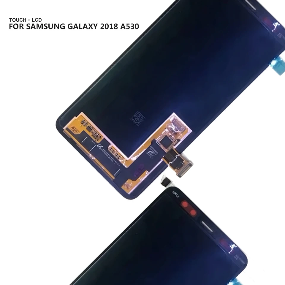 SUPER AMOLED ЖК дисплей для Samsung Galaxy A8 2018 A530 A530F A530DS A530N SM сенсорный экран дигитайзер