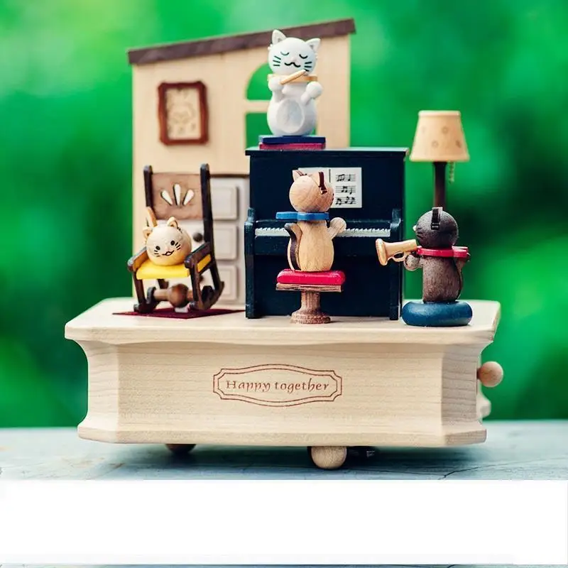Carillon Scatole Musicali пишущая машинка Musically Ballerina Note Gift Presente Caixa Wood Music Caja De Musica Carousel Box|music