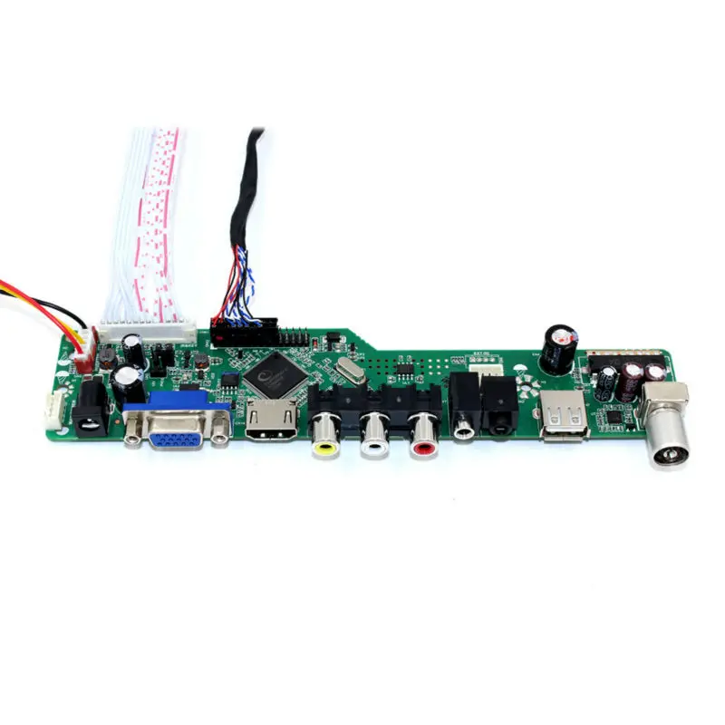 TV HD MI VGA AV плата ЖК-контроллера с USB для ЖК-панели 15 6 дюймов 16 1366x768 LP156WH1 LTN160AT01 |