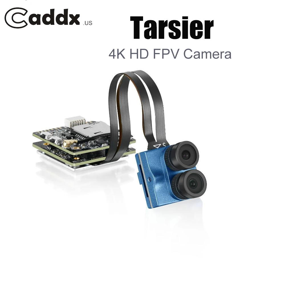 Caddx Tarsier 4K 30fps 1200TVL двойной объектив Супер WDR WiFi Мини FPV камера HD Запись DVR аудио OSD