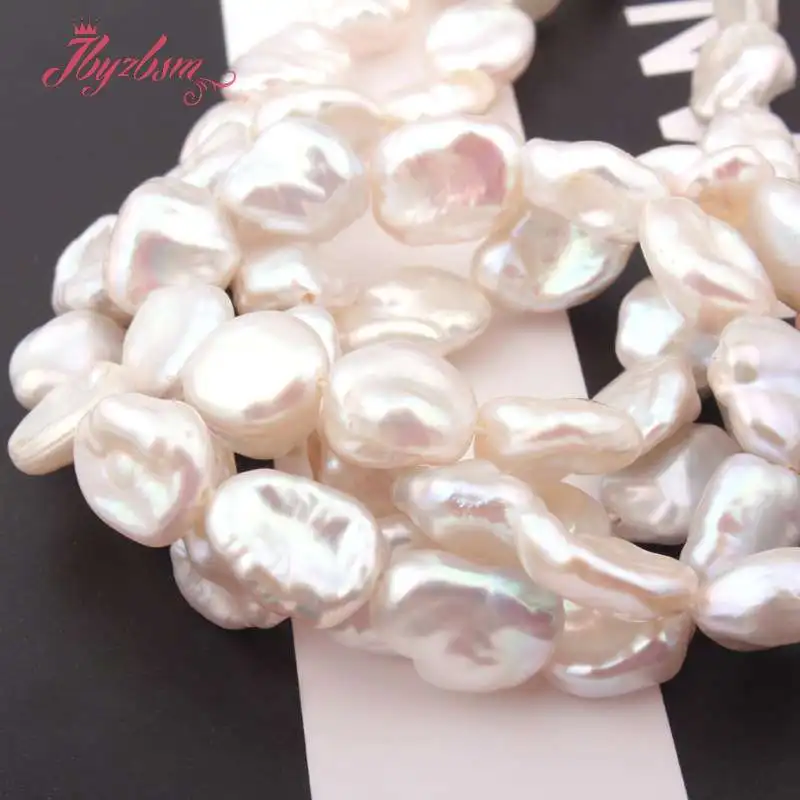 Бисер из белого пресноводного жемчуга 8x10 мм бесплатная доставка|beads for diy|stone