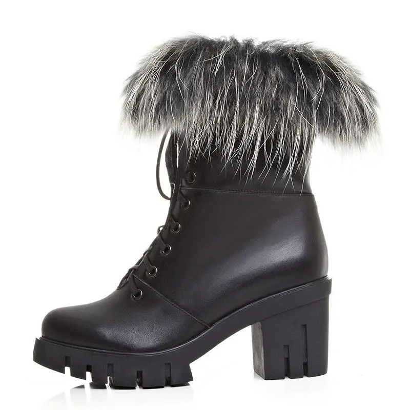 women real leather ankle boots new arrival elegant high-end atmosphere simple knots short shoes popular hoof heels | Обувь