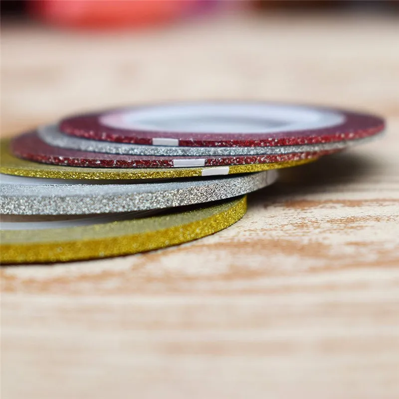 5 шт. Набор наклеек для дизайна ногтей|Лента| |