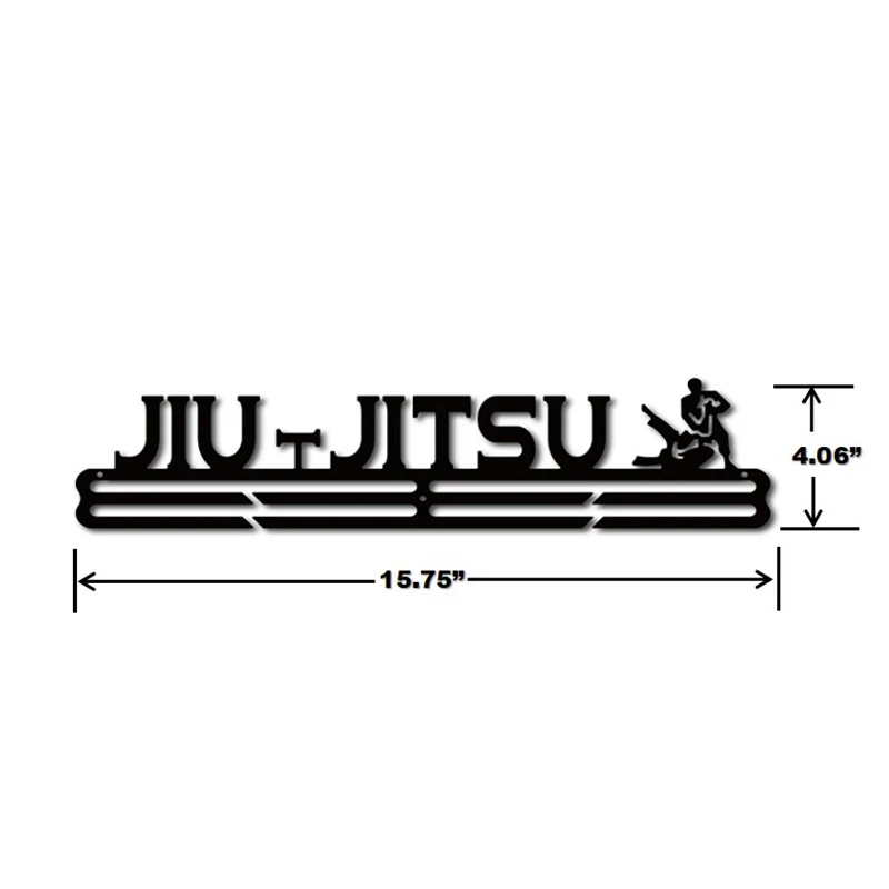 DDJOPH медаль Вешалка для JIU-JITSU Медали Вешалка для спортивных медалей бразильский JIU-JITSU Медальница
