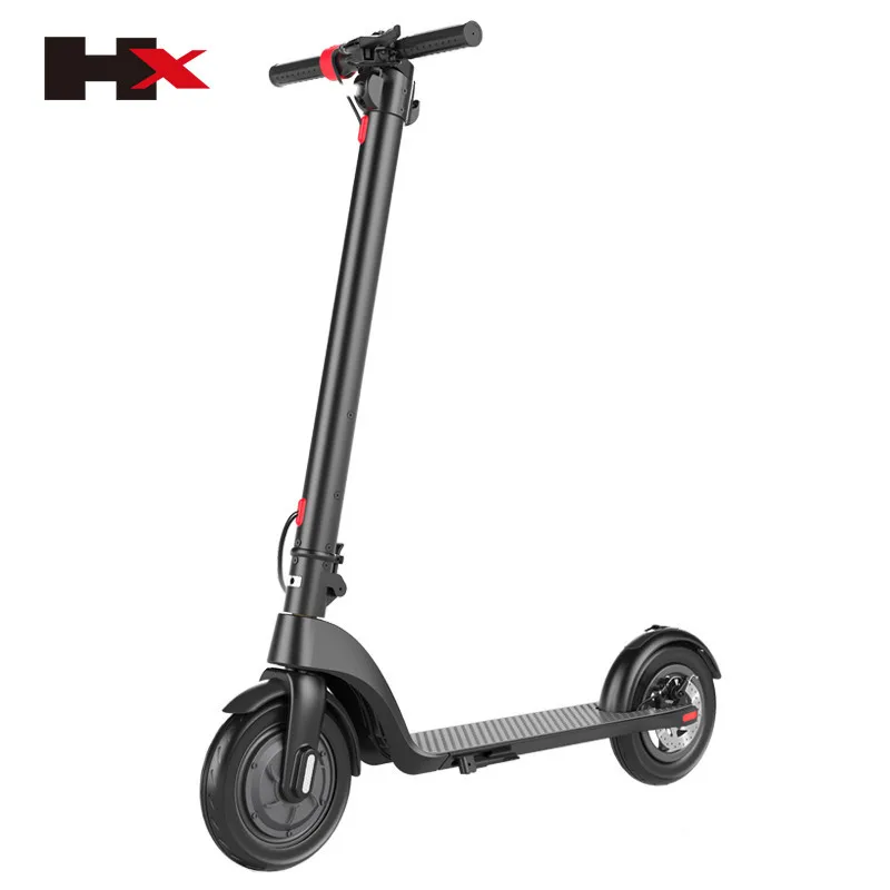 

HX X7 Portable Folding Electric Kick Scooter 2 Wheel Electric Scooters With Removable Battery 10 Inch 250W Electric Scooter 36V