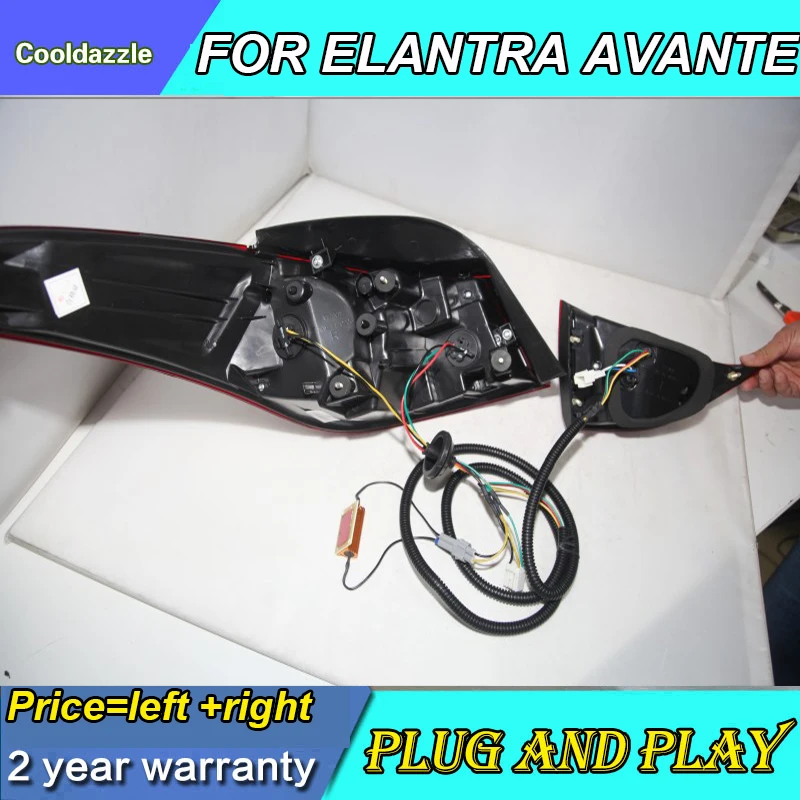 Светодиодный задний фонарь светильник в сборе для Hyundai Avante i35 Elantra 2011 2012 2013 2014 год