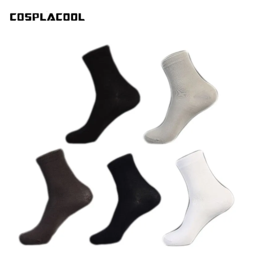 

[Cospaccool] Новые крутые повседневные мужские носки, простые в трубке носки, высококачественные Серебристые ионные антимикробные носки, дезодо...