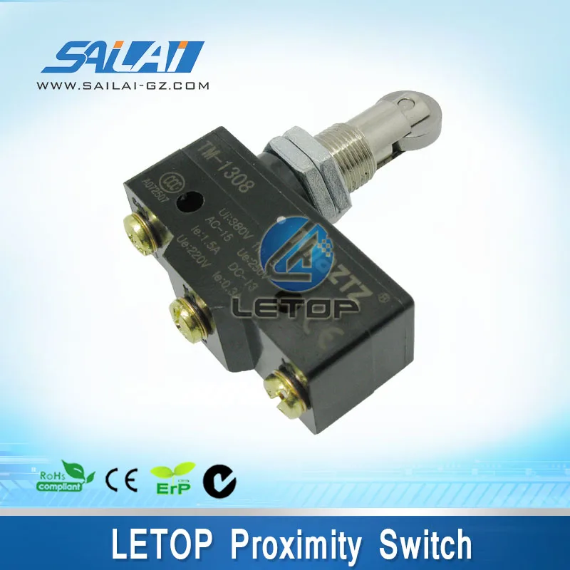 LETOP TM 1308 параллельный роликовый поршень актуатор мгновенный микро концевой