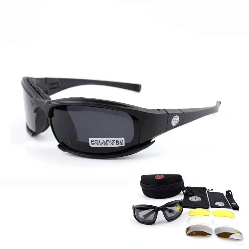 

Outdoor Gear Sport Polarized X7 Sunglasses For Climbing Hiking Camping Tactical Goggles 4 Lens Military Hunting Eyewear