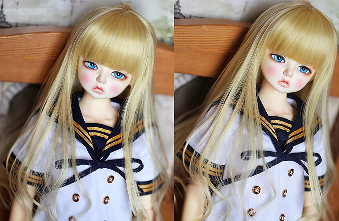 D01-P333 детская игрушка ручной работы 1/6 1/3 1/4 аксессуары для кукол BJD/SD Одежда для кукол белая кукла для мальчиков и девочек костюм моряка