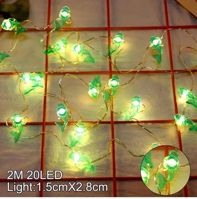 Mini 2m Mermaid LED Баннер с днем рождения ребенка 1 день рождения Баннер Дети День Рождения украшения детский душ Русалочка вечерние украшения I Am One - Цвет: Mini 2m Mermaid LED
