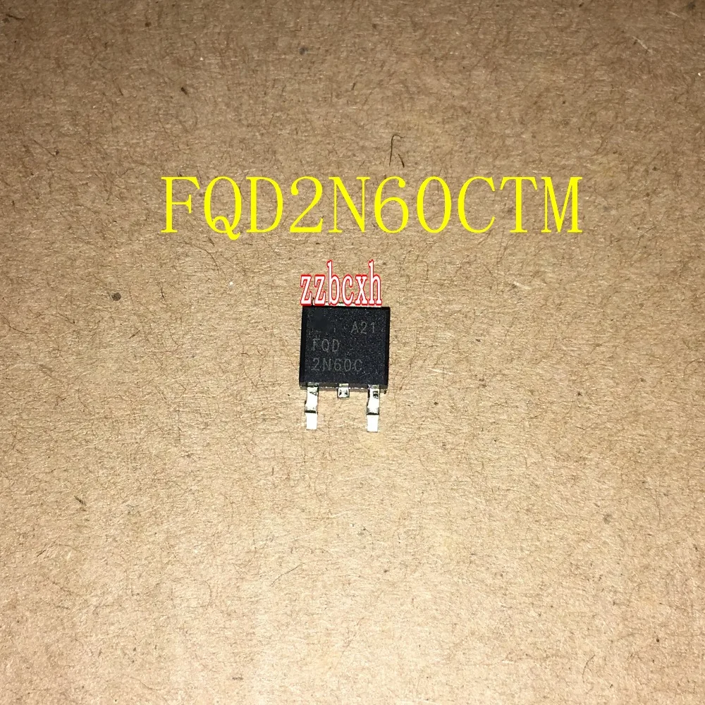 

10PCS/LOT New Original FQD2N60CTM TO-252