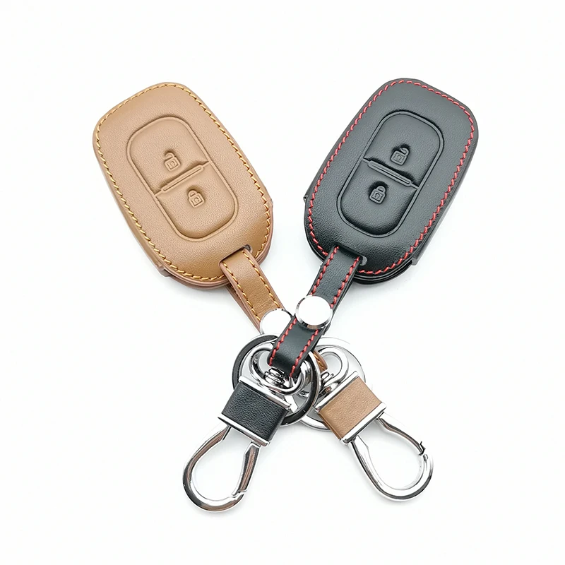 Мягкая текстура Кожаный Автомобильный Брелок для Renault Duster Dacia Scenic Master Megane Logan Clio