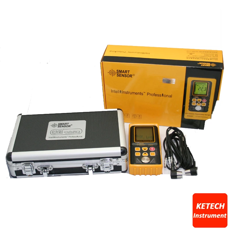 Портативный цифровой ультразвуковой Толщина датчик AR850|ultrasonic thickness gauge|thickness