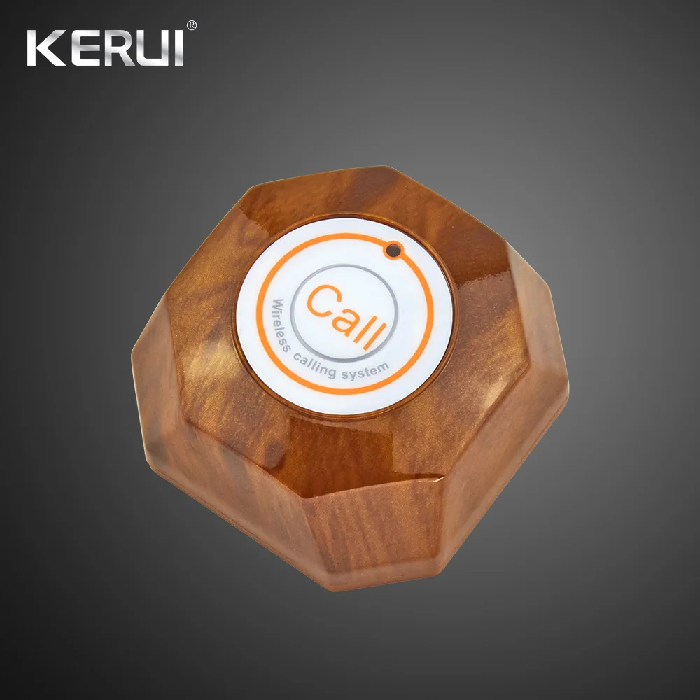 KERUI KR C166 Модная белая черная Беспроводная система вызова пейджера официанта часы