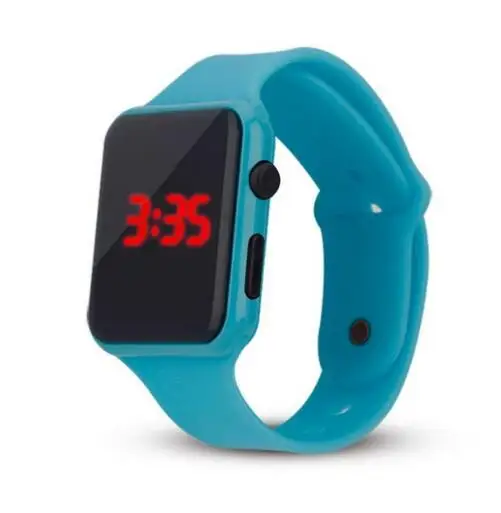 Mens Sport Watch Square LED Student Adult Couple Electronic Digital Clock Hodinky digital relogio femin | Наручные часы