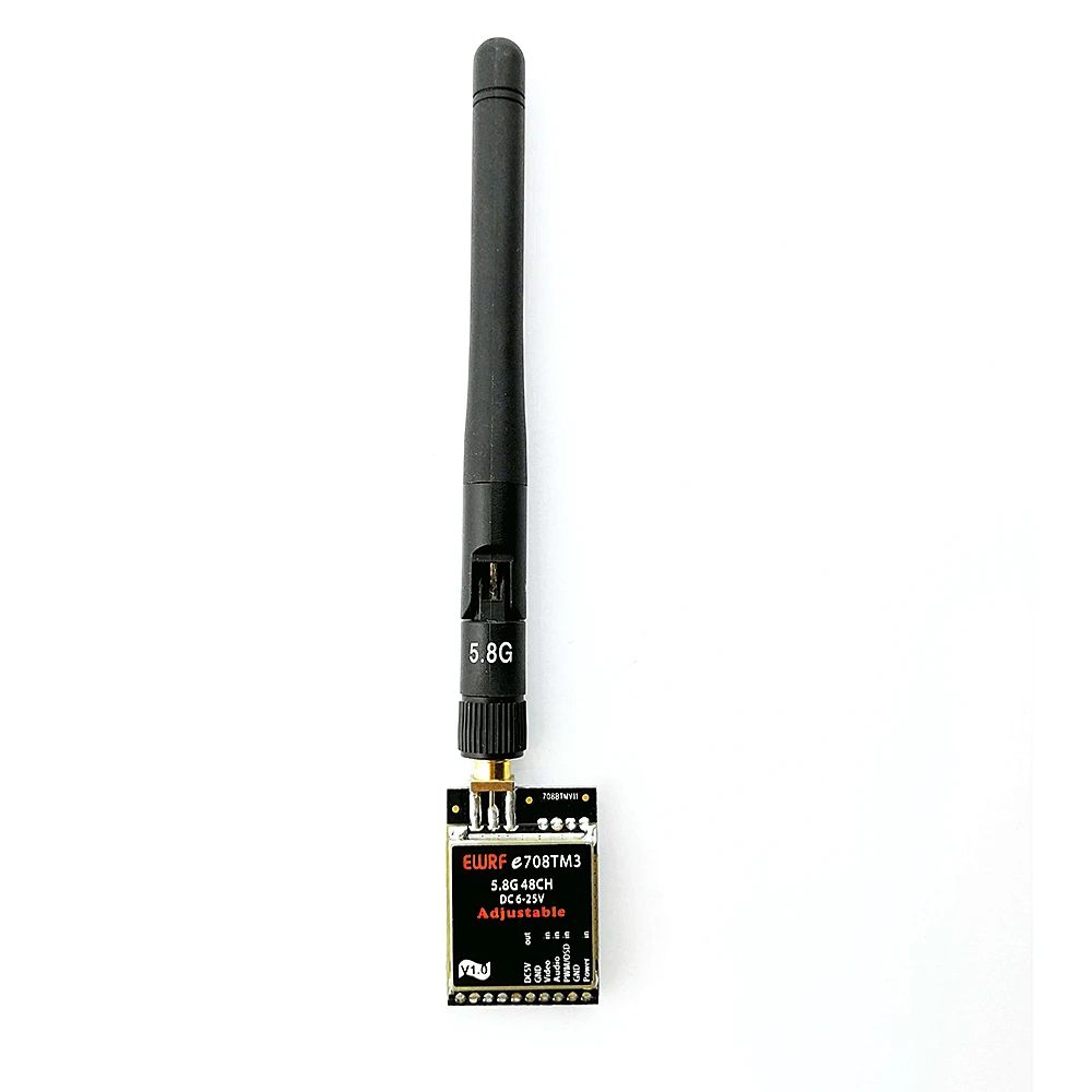 Передатчик для радиоуправляемого квадрокоптера BEC OSD E708TM3 5 8G 48CH 25 МВт 200 600 мВт