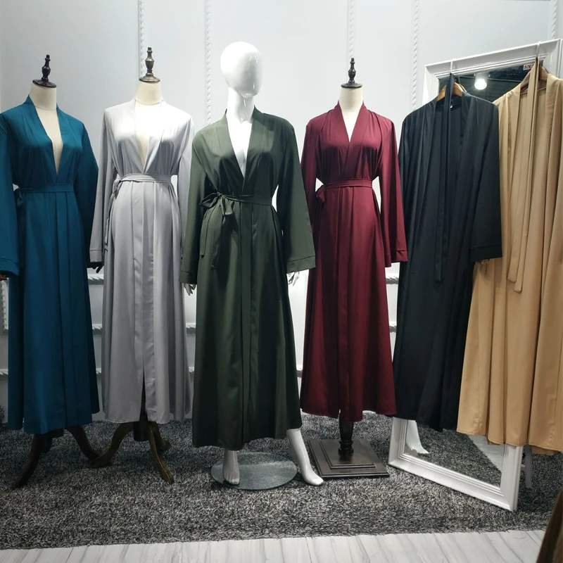 Женский халат Caftan Abaya Дубайский кардиган мусульманский хиджаб платье женское