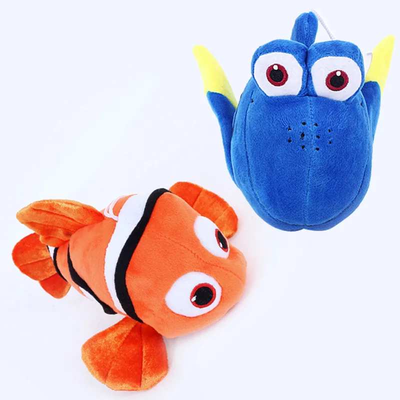 Disney игрушки 2 шт./компл. 18 см поиска герой Nemo Plush Toys с изображениями из мультфильма