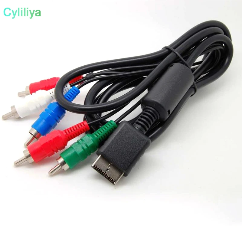 5 шт. 140 см компонентный 5RCA AV аудио видео HD ТВ кабель для Sony Playstation 1 2 3 PS3 PS2 PS1 пульт