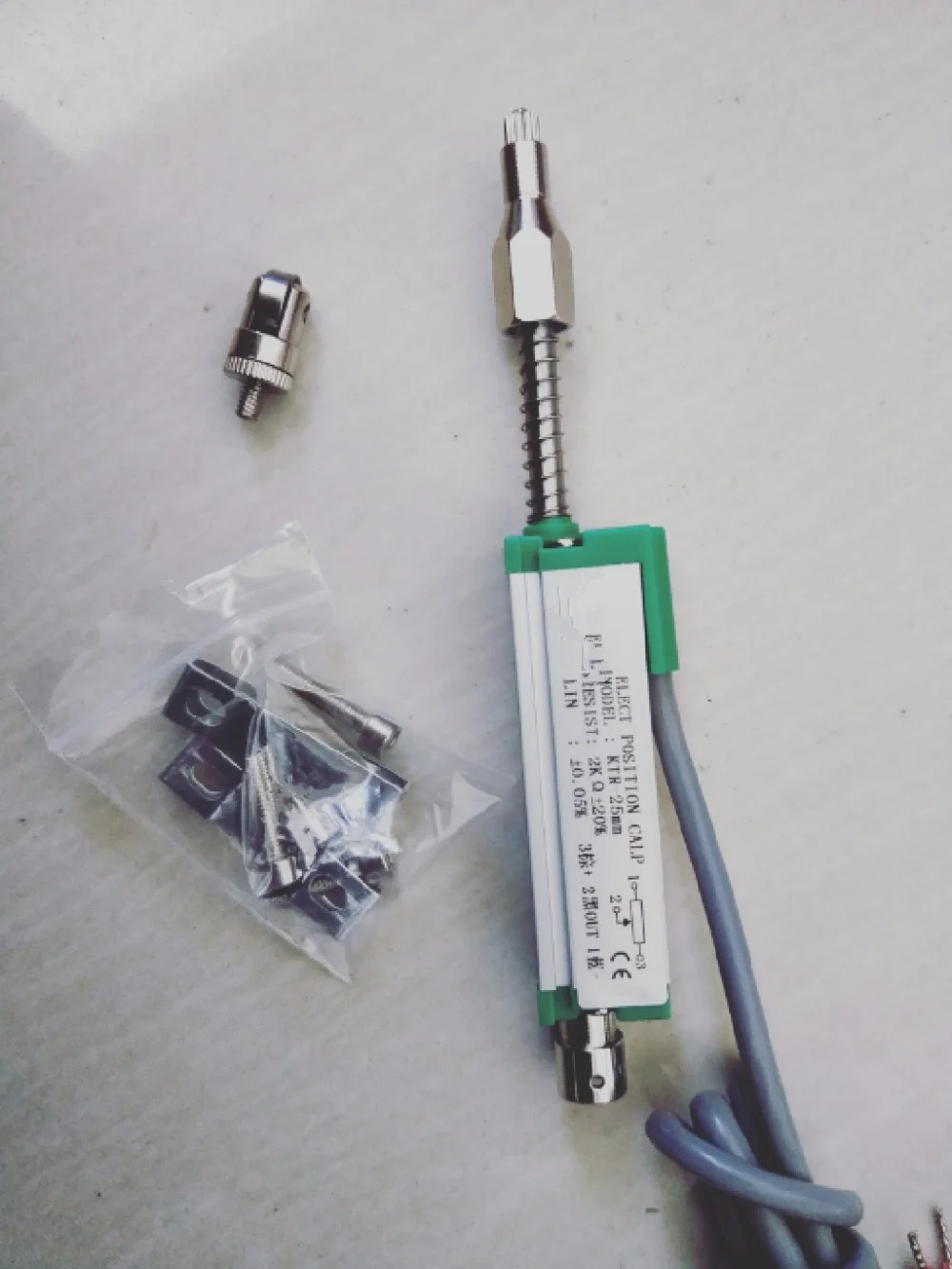 KTR 25MM миниатюрный самосброс электронная линейка датчик перемещения