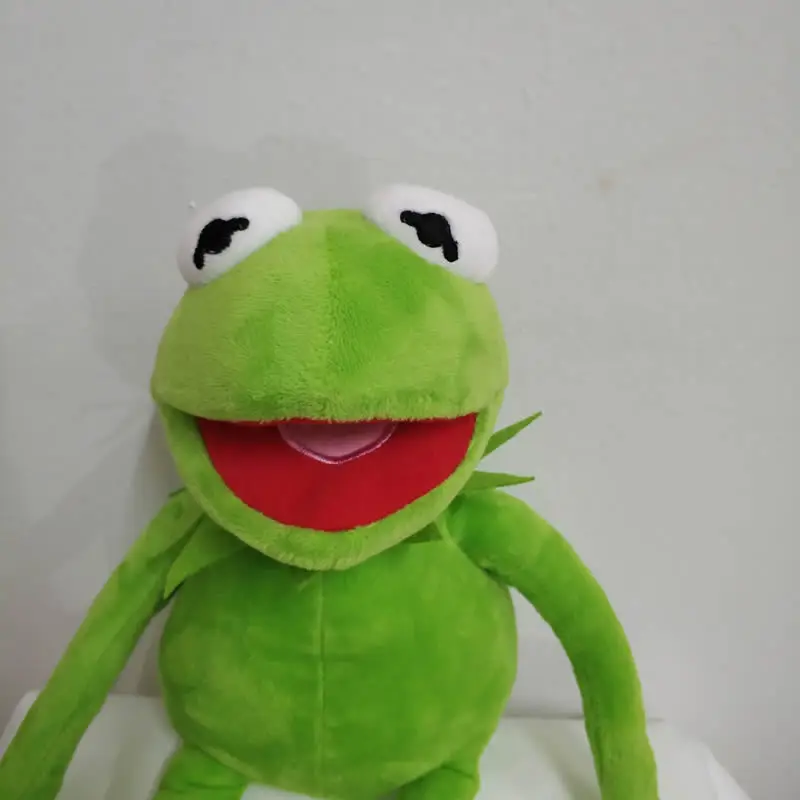 45 см мультфильм Muppets Кермит Лягушка Плюшевые игрушки Мягкий мальчик кукла для детей подарок на день рождения