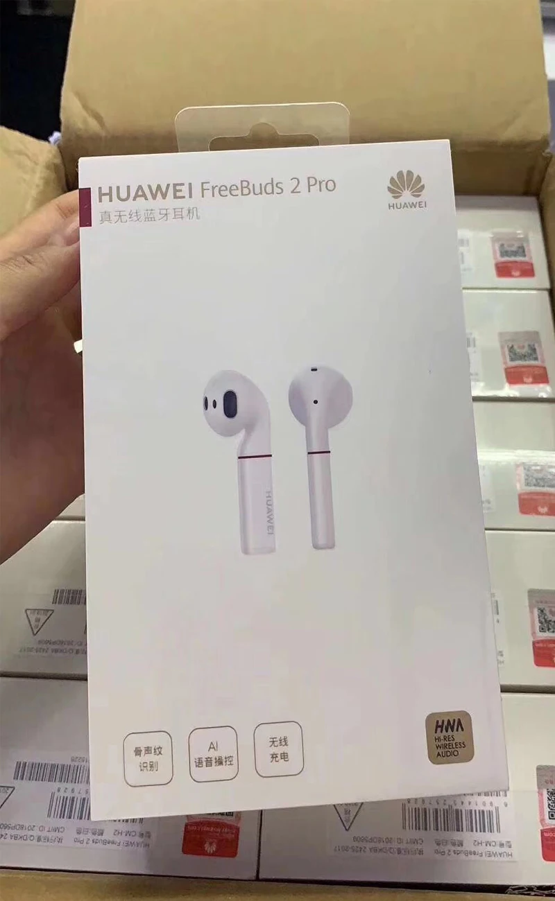 Новинка HUAWEI FreeBuds 2 Pro Freebuds 2 Наушники Тип C Bluetooth беспроводная водонепроницаемая гарнитура с двойным управлением