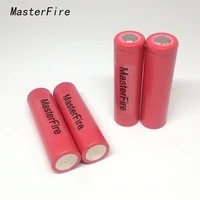 wholesale masterfire original battery for sanyo ur18650w2 3 7v rechargeable lithium ion 1500mah 18650 flashlight batteries cell