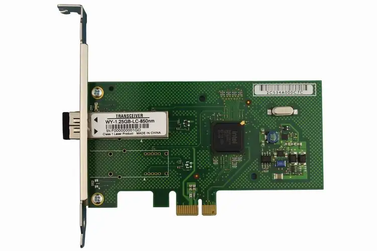 WY580F PCI-E X1 1000M гигабитная сетевая карта intel82580 бесдисковый PXE Многомодовый LC оптоволоконный Ethernet