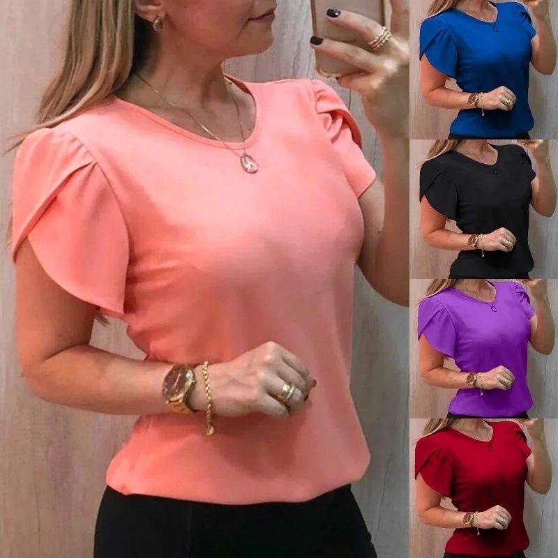 Топы футболки 5XL 2019 летняя стильная женская Повседневная футболка roupas femininas с
