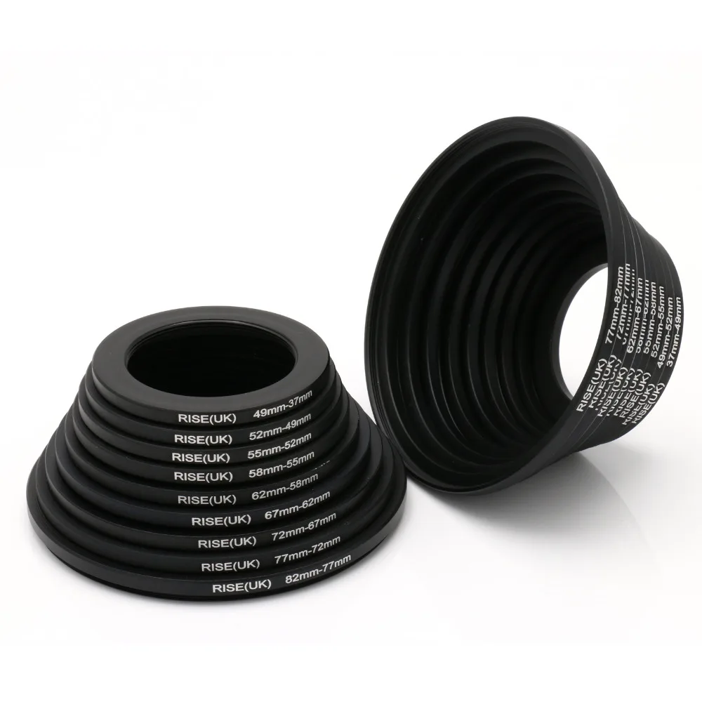 Комплект повышающих и понижающих колец бренда UK RISE для объектива sony nex ALL CAMERA 18 шт.