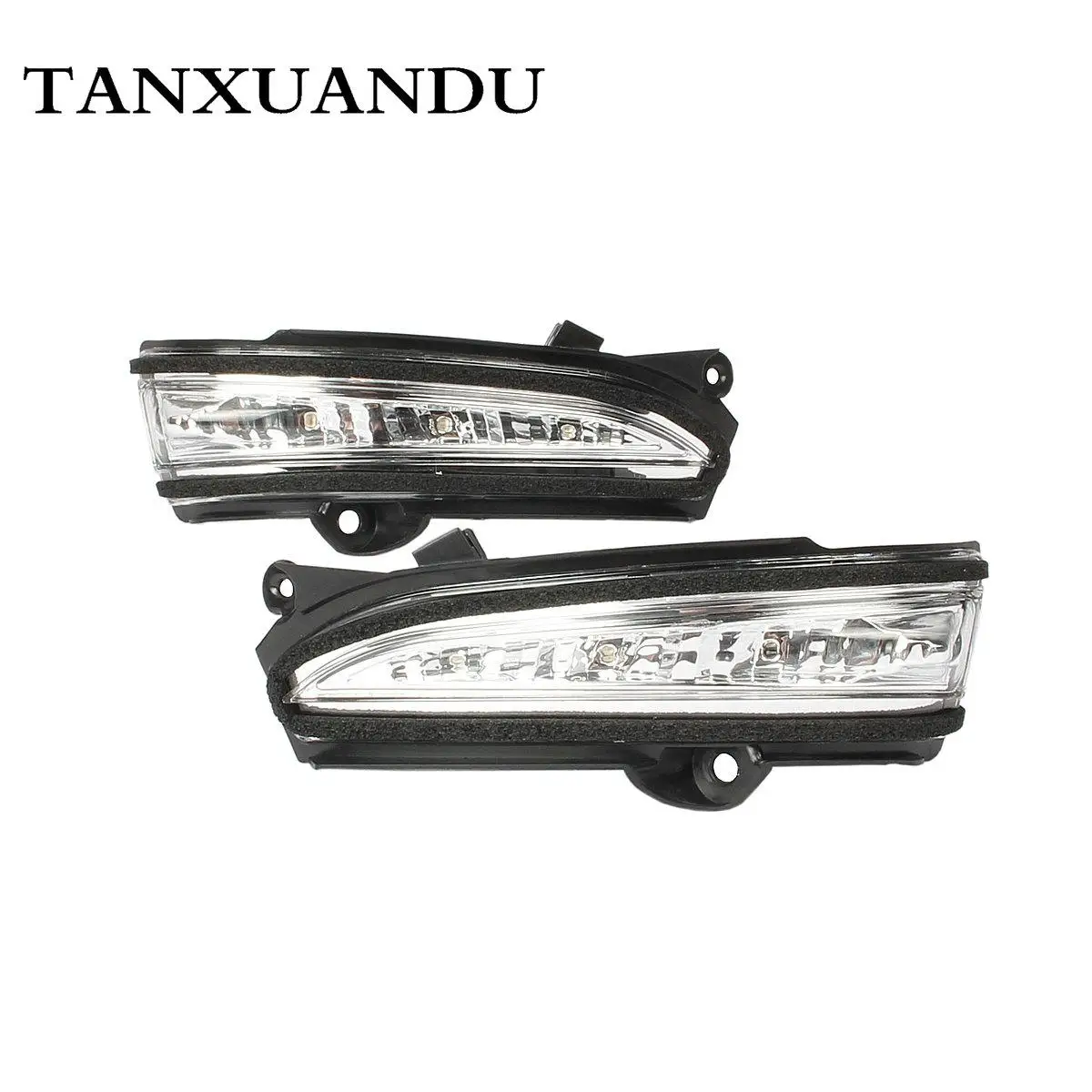 Светодиодная дверная зеркальная Поворотная сигнальная лампа с линзами