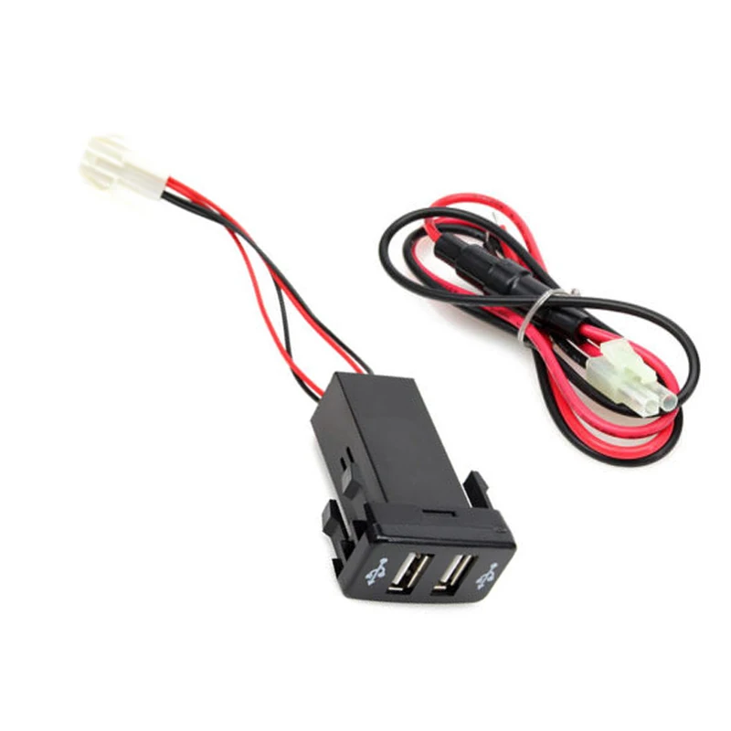 Автомобильное зарядное устройство Msanzeo с 2 USB-портами для телефона | Автомобили и