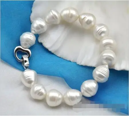 Доставка&gt&gt&gt&gt Chic 8 &quot13 мм белый барокко FW жемчужный браслет|pearl bracelet|bracelet