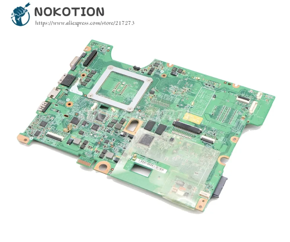 NOKOTION материнская плата для ноутбука HP Compaq CQ60 G60 CQ70 G70 48.4I501.021 488338 001 PM45 DDR2 9200M