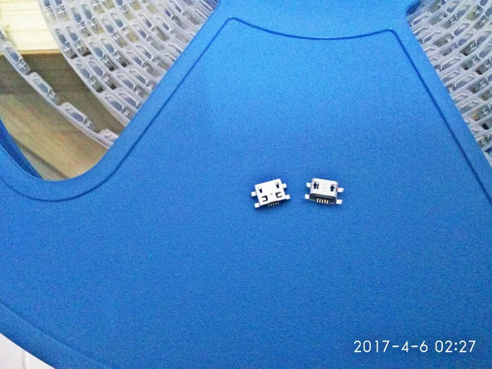 100 шт. разъем Micro USB Type B 5Pin хвостовая плата 0 8 мм коннекторы для припоя зарядки