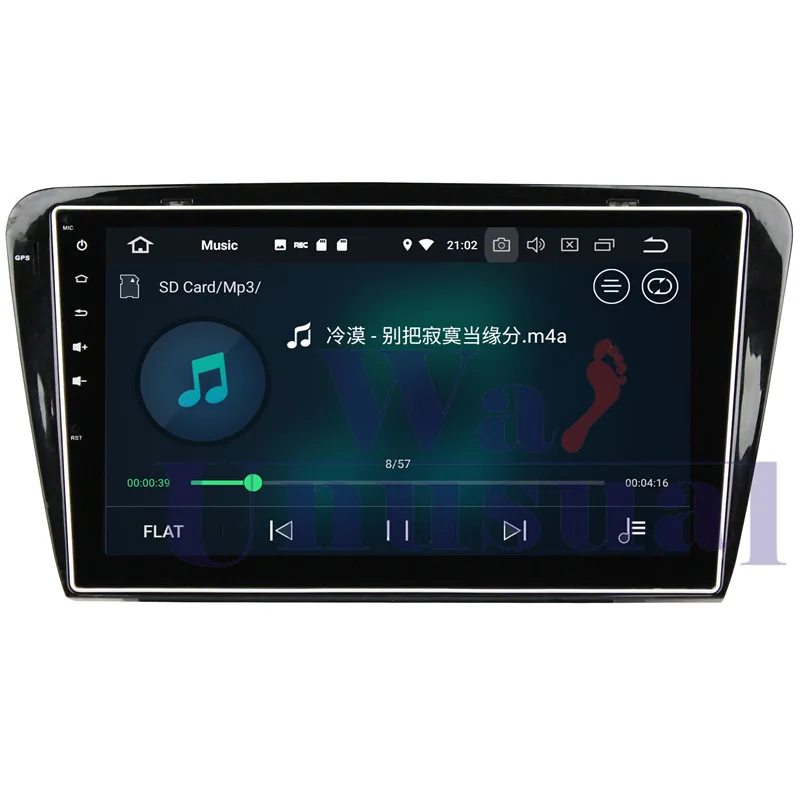 Автомобильный GPS навигатор wanобычно Android 9 0 для Skoda Octavia 2014 2015 проигрыватель радио 2